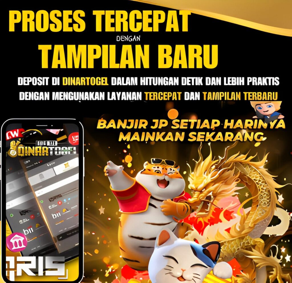 DINARTOGEL DEPOSIT QRIS TERCEPAT